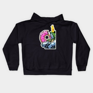 Mad Villain Doughnuts Kids Hoodie